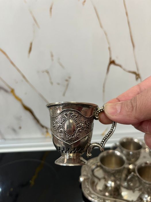 Сервиз мельхиоровый