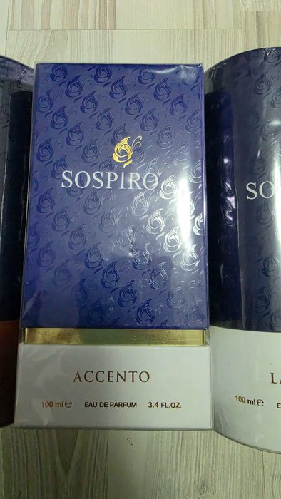 Set 3 x parfum Sospiro Laylati, Accento, Diapason, noi, 100 ml