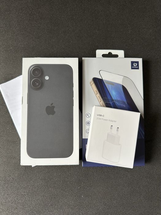 Apple Iphone 16 128Gb Бял  36m Гаранция