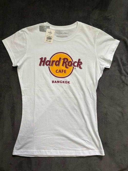 Tricou Hard Rock Cafe Bangkok marime S Nou, cu eticheta