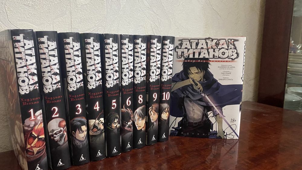 Манги Атака Титанов