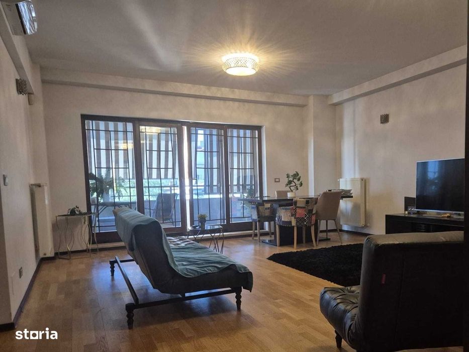 Floreasca, apartament de vanzare 3 camere mobilat si utilat — fotografia 1