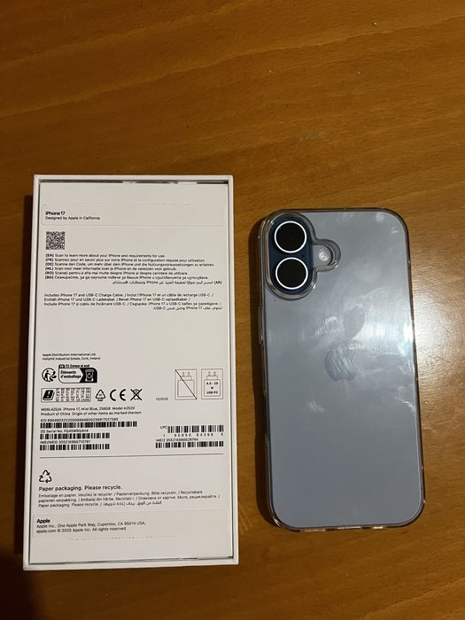 IPhone 17 sin 256gb