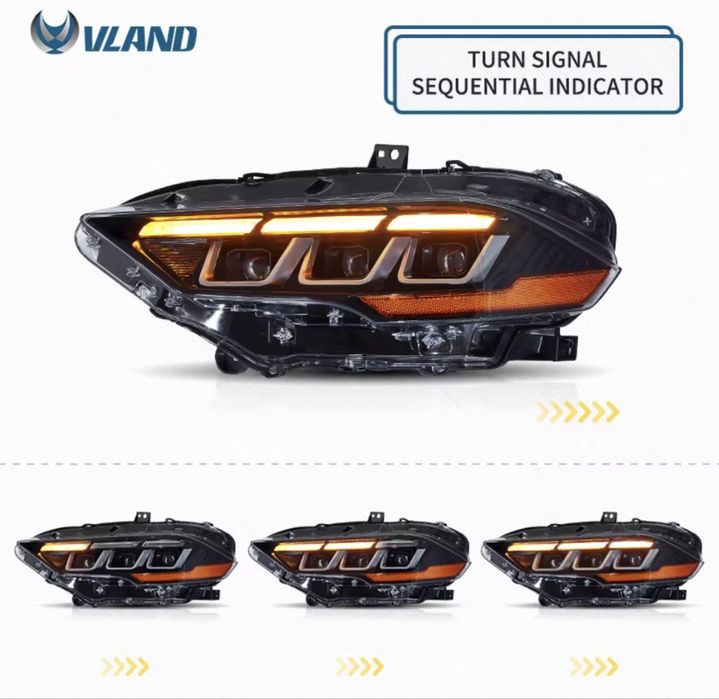 Комплект LED тунинг  фарове Ford Mustang 2018+