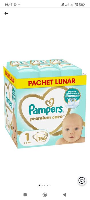 Pampers Premium Care Nr 1