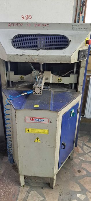 Mașină de debavurat+ Masina sudat PVC la 0 + FREZA TEU + Pantograf PVC