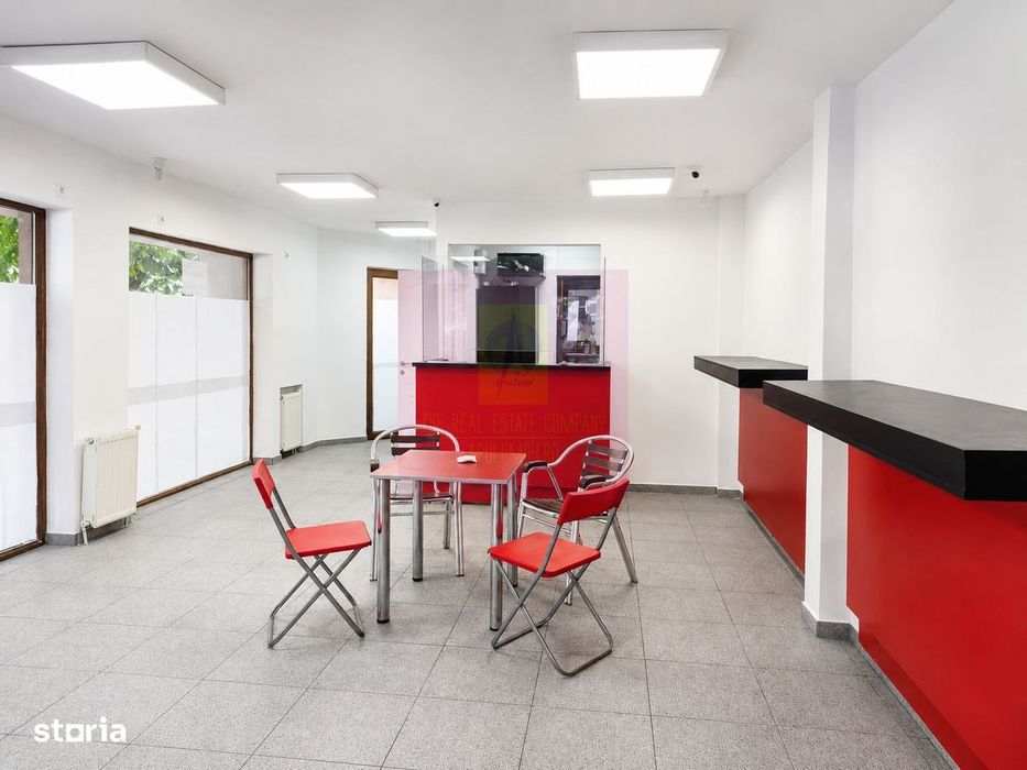 Spațiu comercial 59 mp + terasă exterioară , Focsani, central