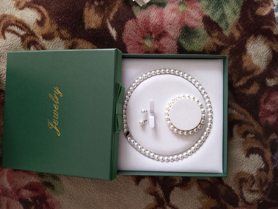 Набор серёжки и колье