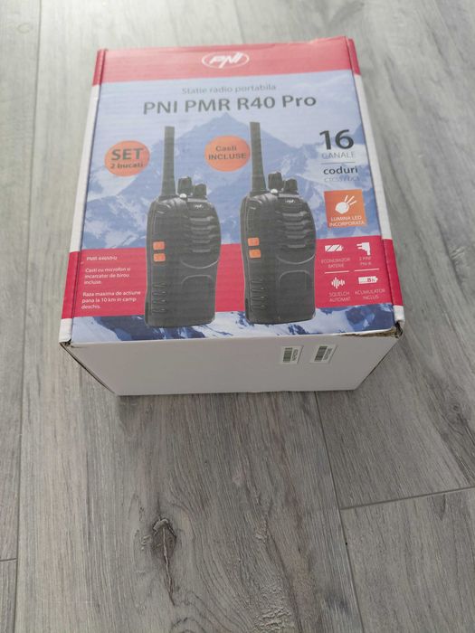 Statie radio portabila PNI PMR R40 PRO