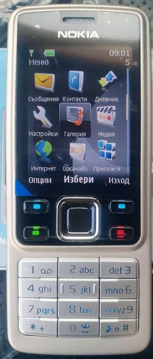 Мобилен телефон GSM Nokia 6300 camera 2 mpx, bluetooth,Made in Finland