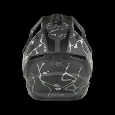 Каска O'NEAL 1Series Splash BLACK/GRAY V.26