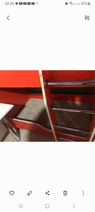 Детскии двухярусный кровать