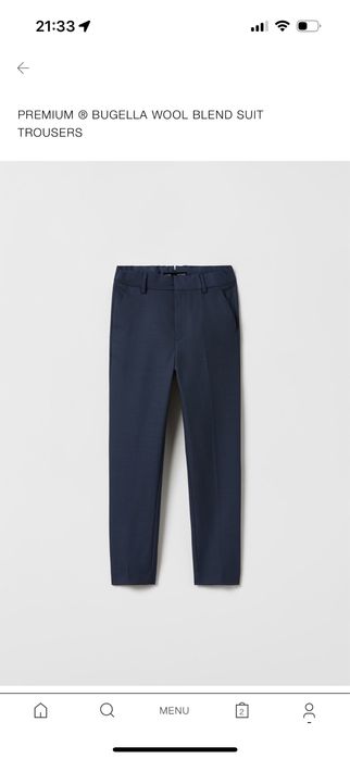 Костюм на Zara с риза, ръст 164 см