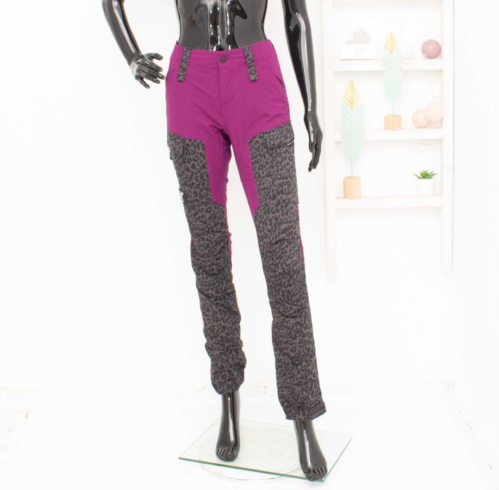 Revolution Race GPX Pants дамски спортен панталон лилав/леопард XS