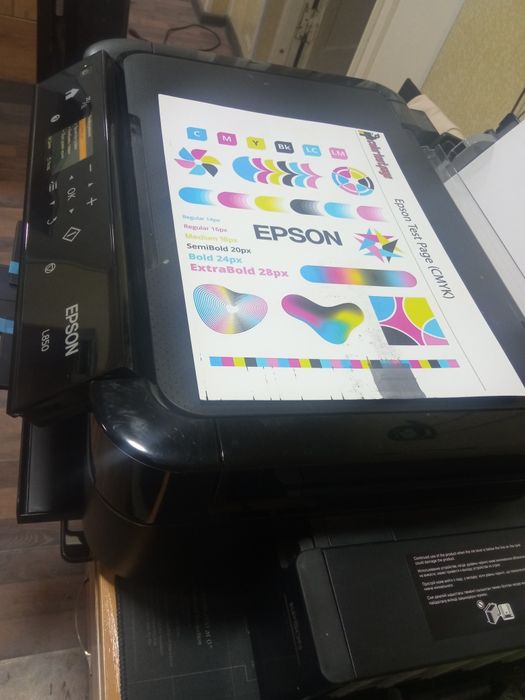 Принтер Epson L850 — Фотоцентр 3-в-1 с СНПЧ (6 цветов)
