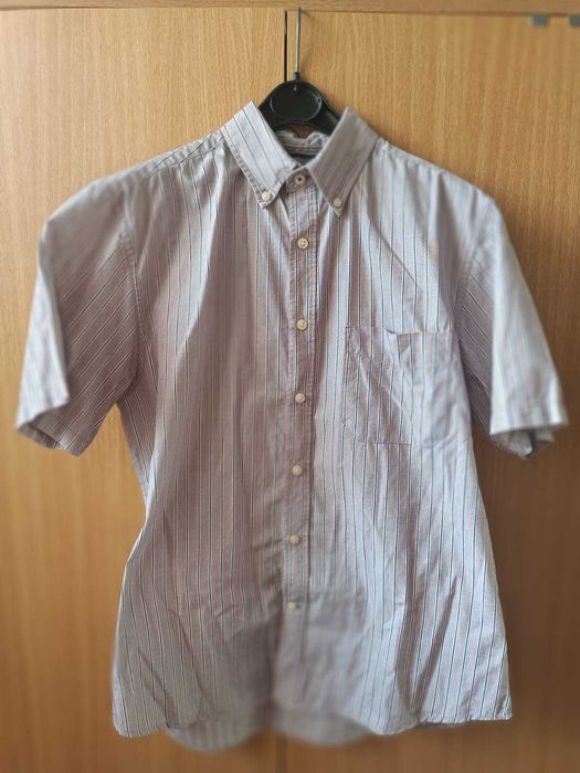 Cămașă bărbați / adolescenți, nouă cu etichetă, bumbac, mânecă scurtă h&m waikiki cotton zara reserved