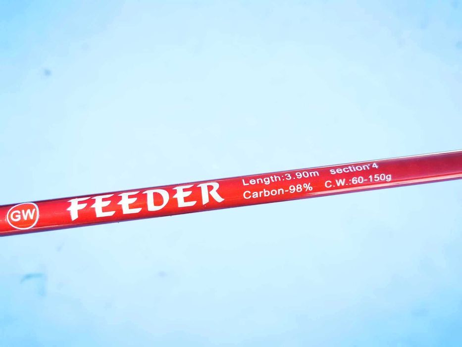 Фидер въдица 3.60 и 3.90мт, акция до 150гр с подарък корда