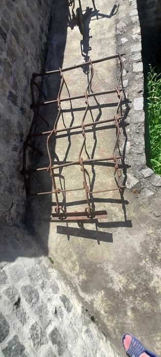 стара брана за брануване с животинска тяга