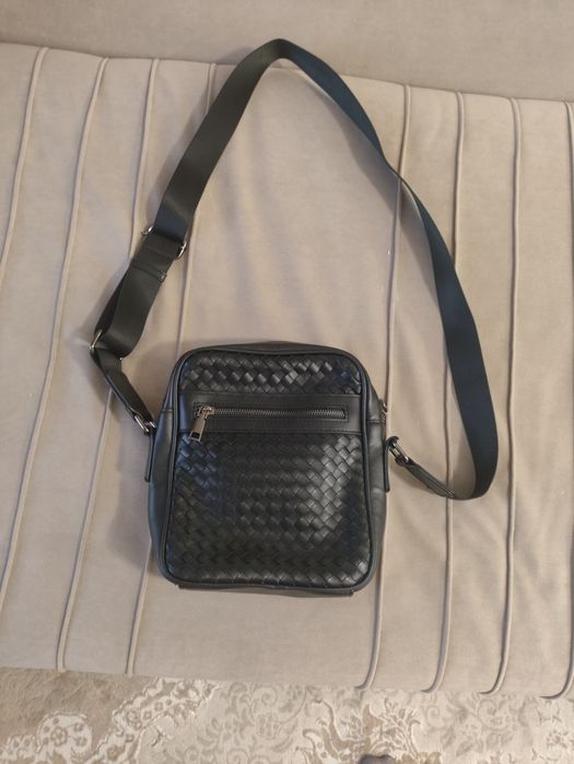 черная мужская барсетка