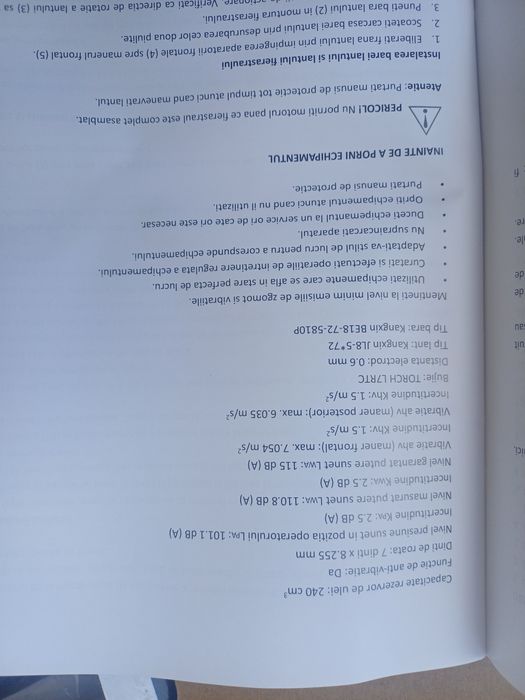 Vând drujba STEINHAUS PRO-GCS45 pe benzină
