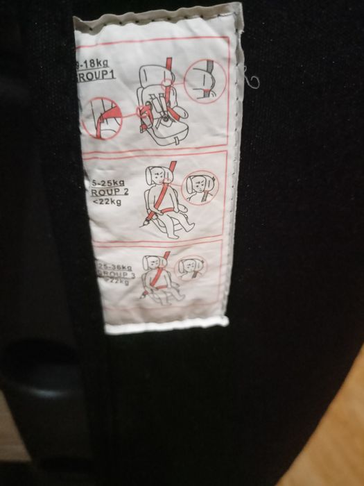 Scaun auto copil grupele 1-3 de la 9 kg-36 kg