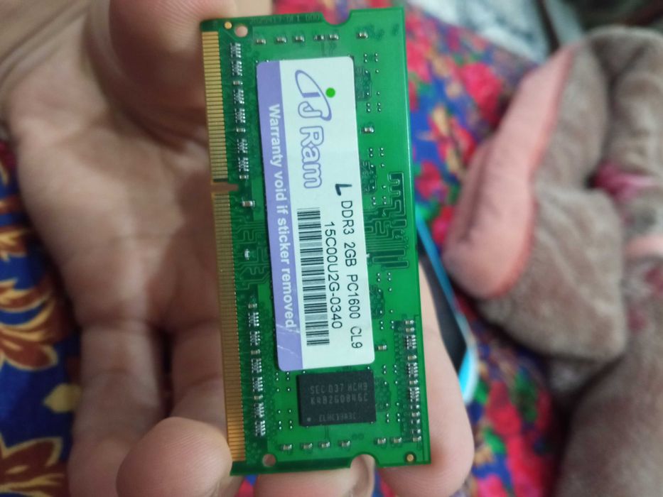DDR3 2GB PC1600 CL9 15C00U2G-0340