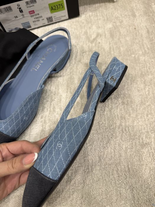 Туфли Слингбэки Chanel 2025