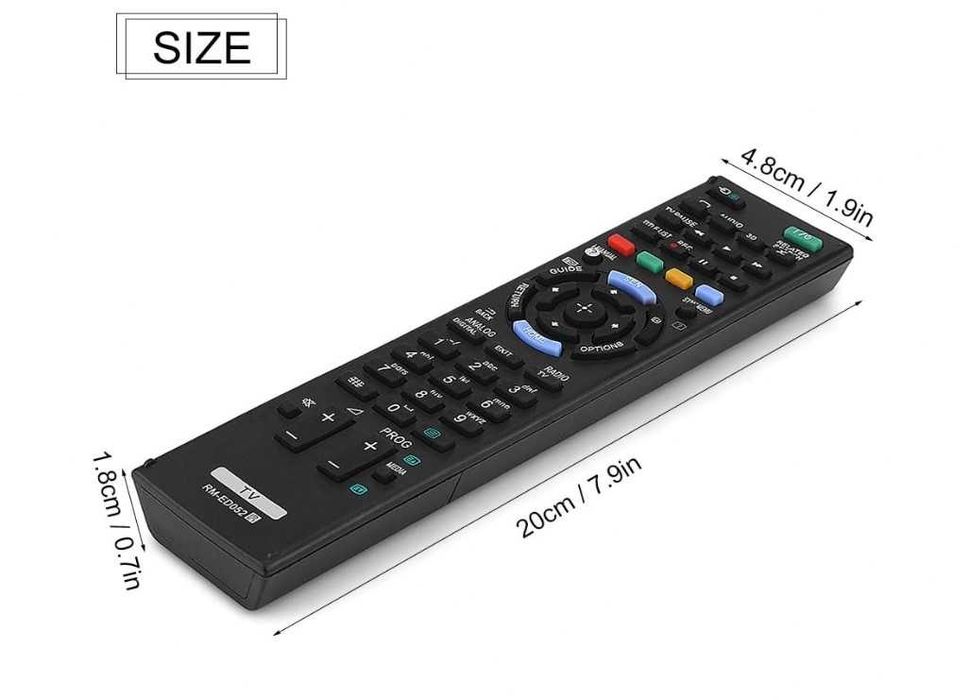 Telecomandă Sony RM-ED052 – Compatibil cu Sony Smart/Nonsmart TV