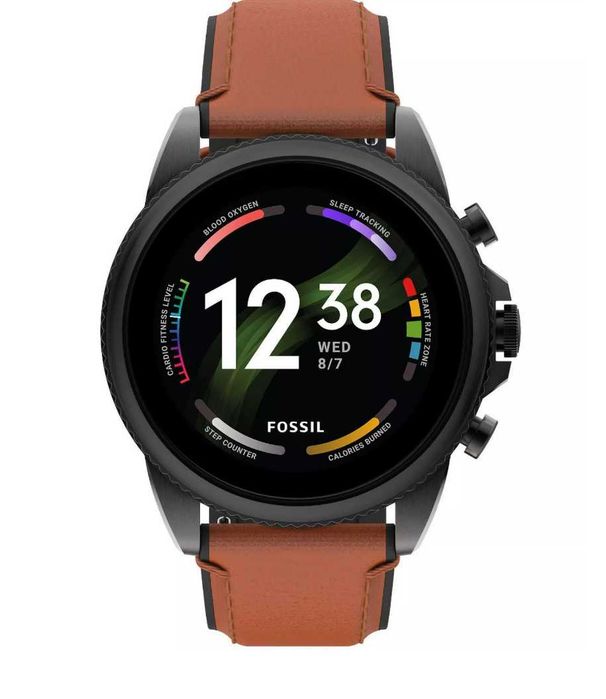 Ceas Inteligent Smart Watch Fossil Gen 6  Google OS + Curea Metal