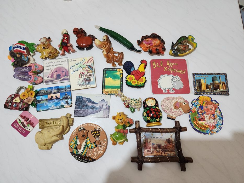 Магниты на холодильник в хорошем состоянии