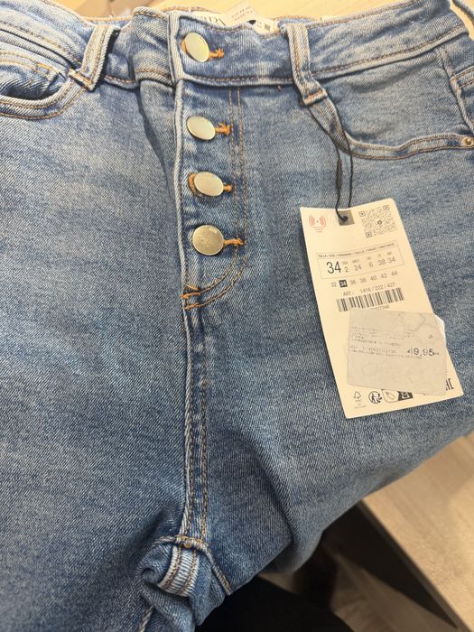 Нови дънки Zara 34 размер