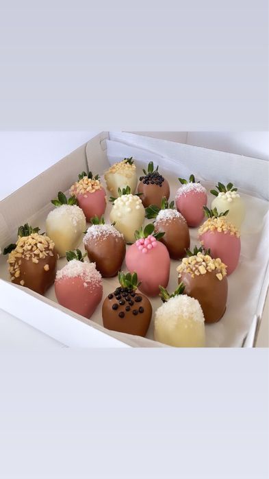 клубника в шоколаде