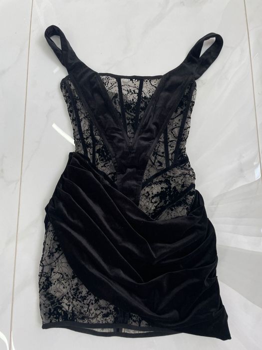 Rochie deosebita catifea