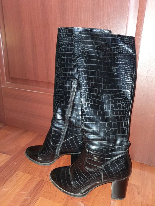 Cizme lungi cu toc Graceland