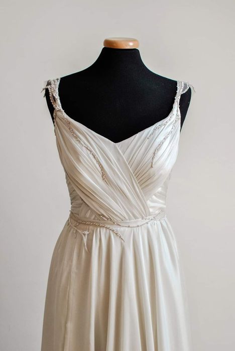 Rochie de mireasă mătase naturală