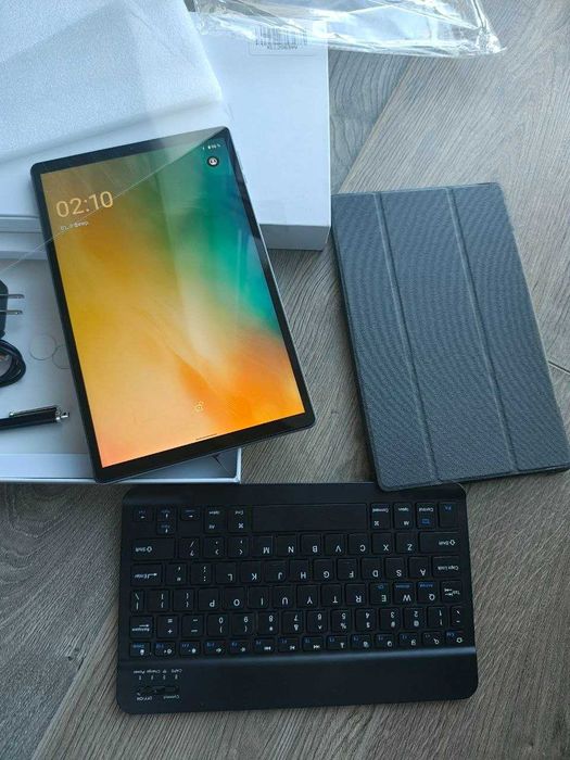 НОВЫЙ 2К планшет из Америки Powmus 256GB + Клавиатура + Чехол + Стилус