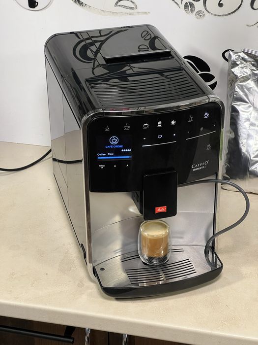 Кафемашина кафе автомат melitta caffeo barista T с гаранция