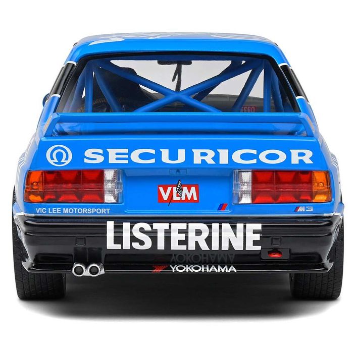 1991 BMW E30 M3 Blue #1 W.Hoy BTCC 1:18 Solido