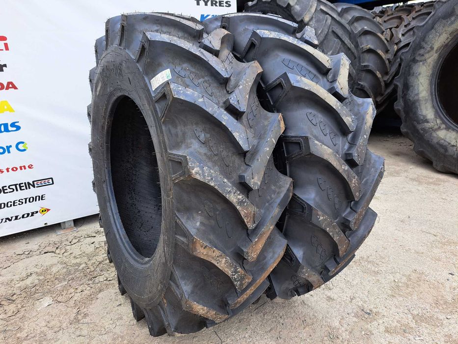 Cauciucuri noi TRACTOR 16.9-28 BKT cu 12 pliuri anvelope agricole