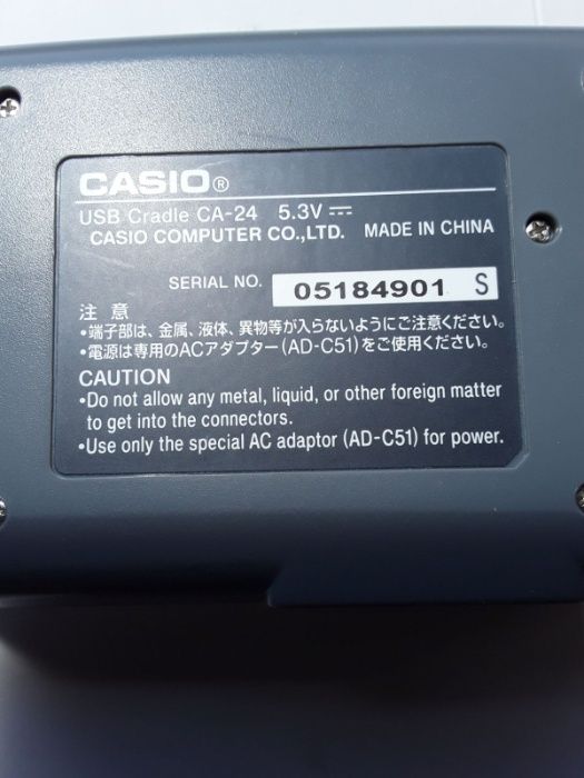 оригинална докинг станция за фотоапарати CASIO