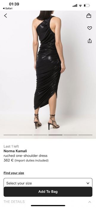 Rochie Norma Kamali