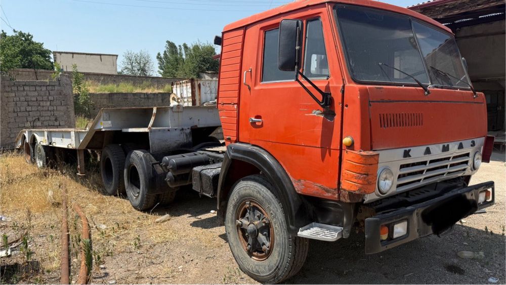 Камаз тягач прцеп трейлер