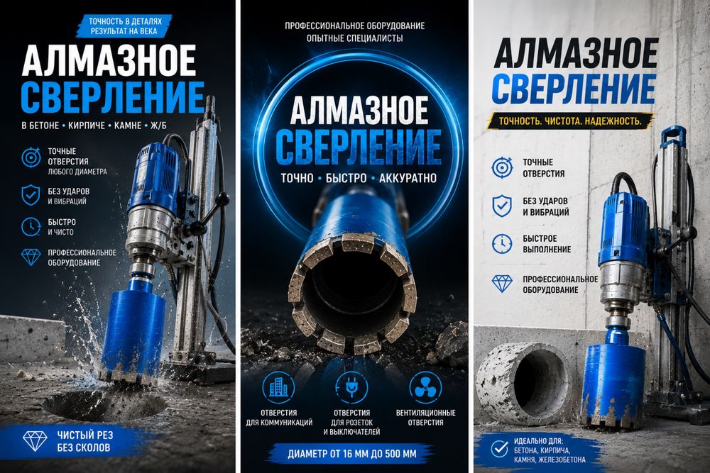 Алмазное сверление