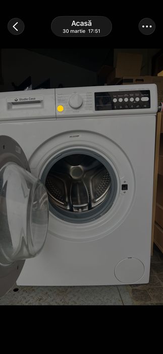 Mașină de spălat rufe nouă , cu factură
