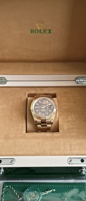 Rolex sky dewer gold