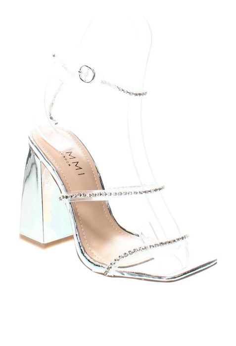 Дамски  Сандали металик