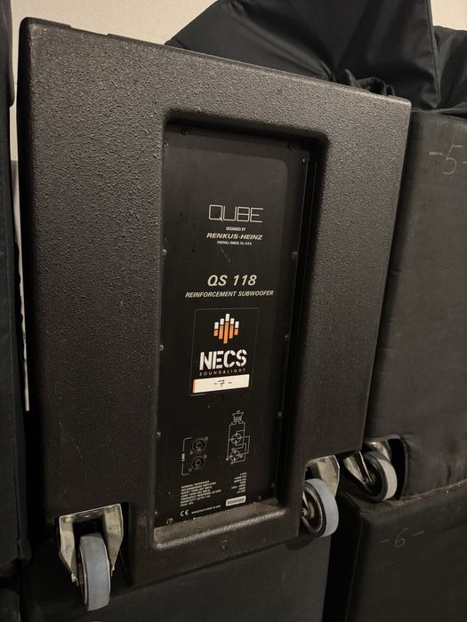 Vand sistem complet Qube (line array, FBT gama premium)