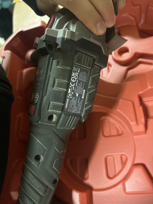 Акумулаторен  ъглошлайф parkside