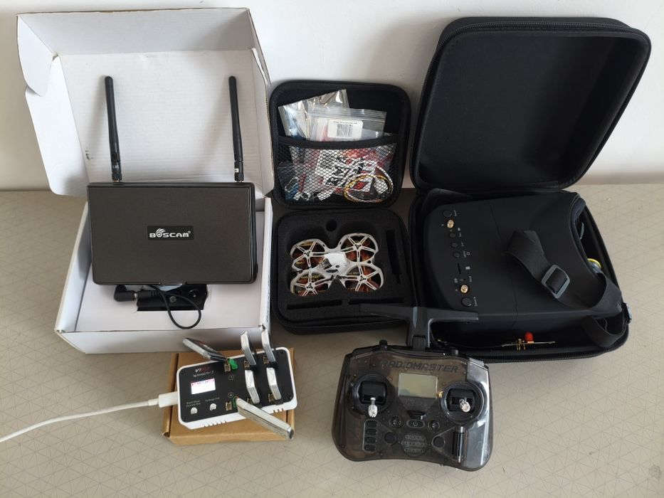 FPV комплект EMAX Tinyhawk II + RadioMaster Pocket ELRS + EV800D