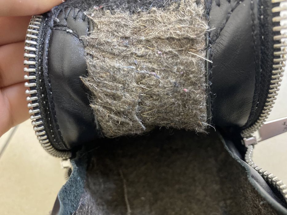 Кожаные зимние ботинки для мальчика